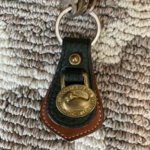 Vintage Dooney & Bourke key ring